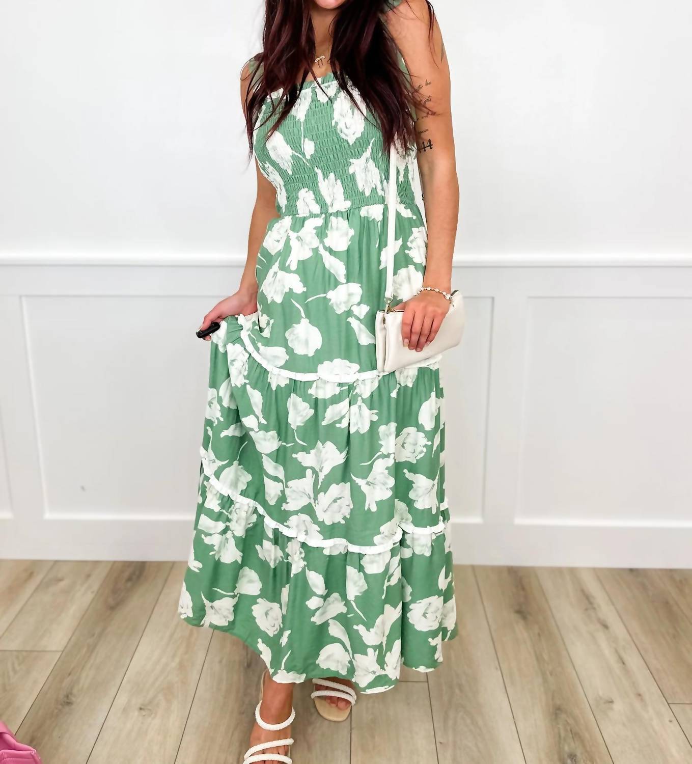 She + Sky - Back In Style Rayon Blend Maxi Dress