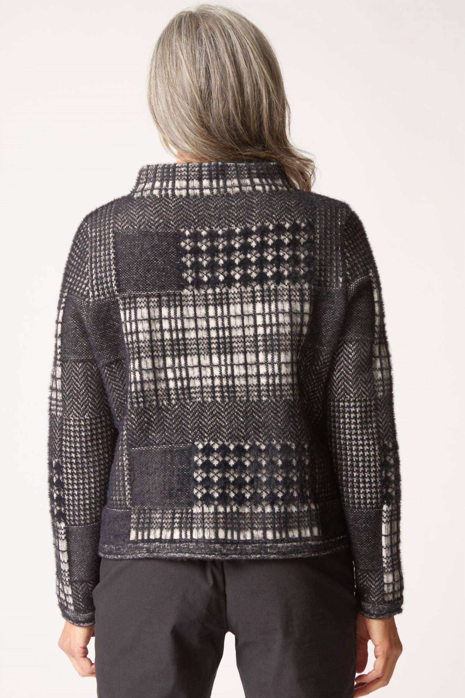 Habitat - Plaid Patchwork Pullover