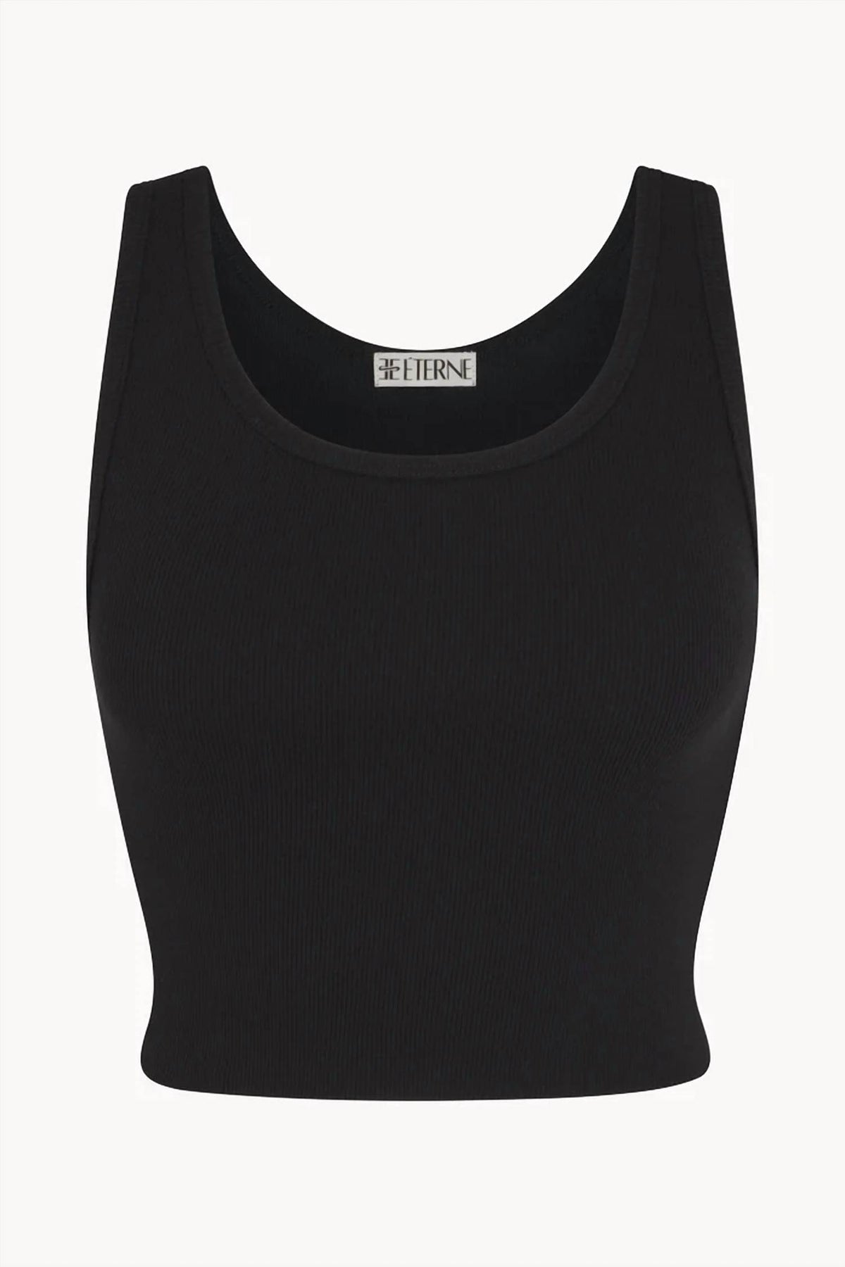 Eterne - Cropped Scoop Neck Tank