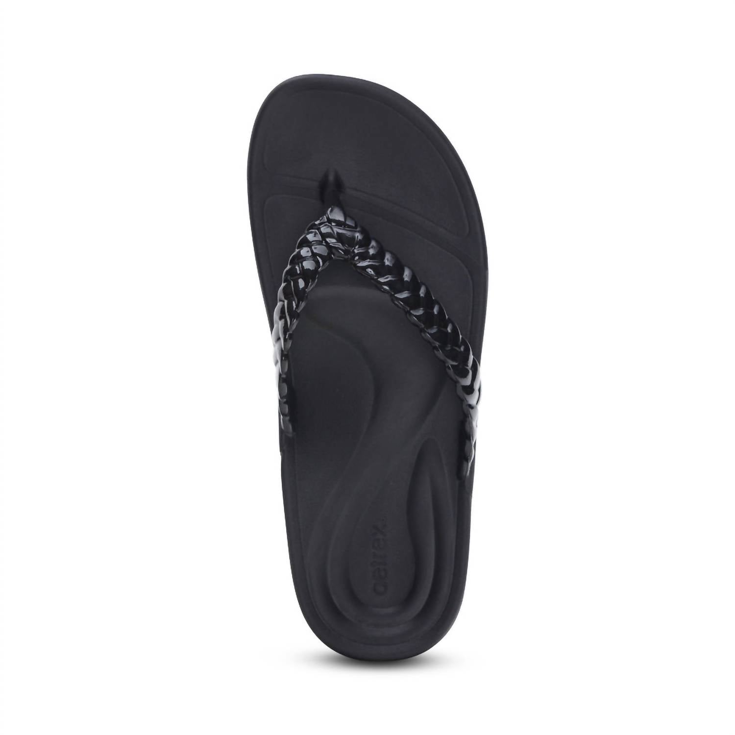 Aetrex - Women's Vicki Braided Thong Sandal