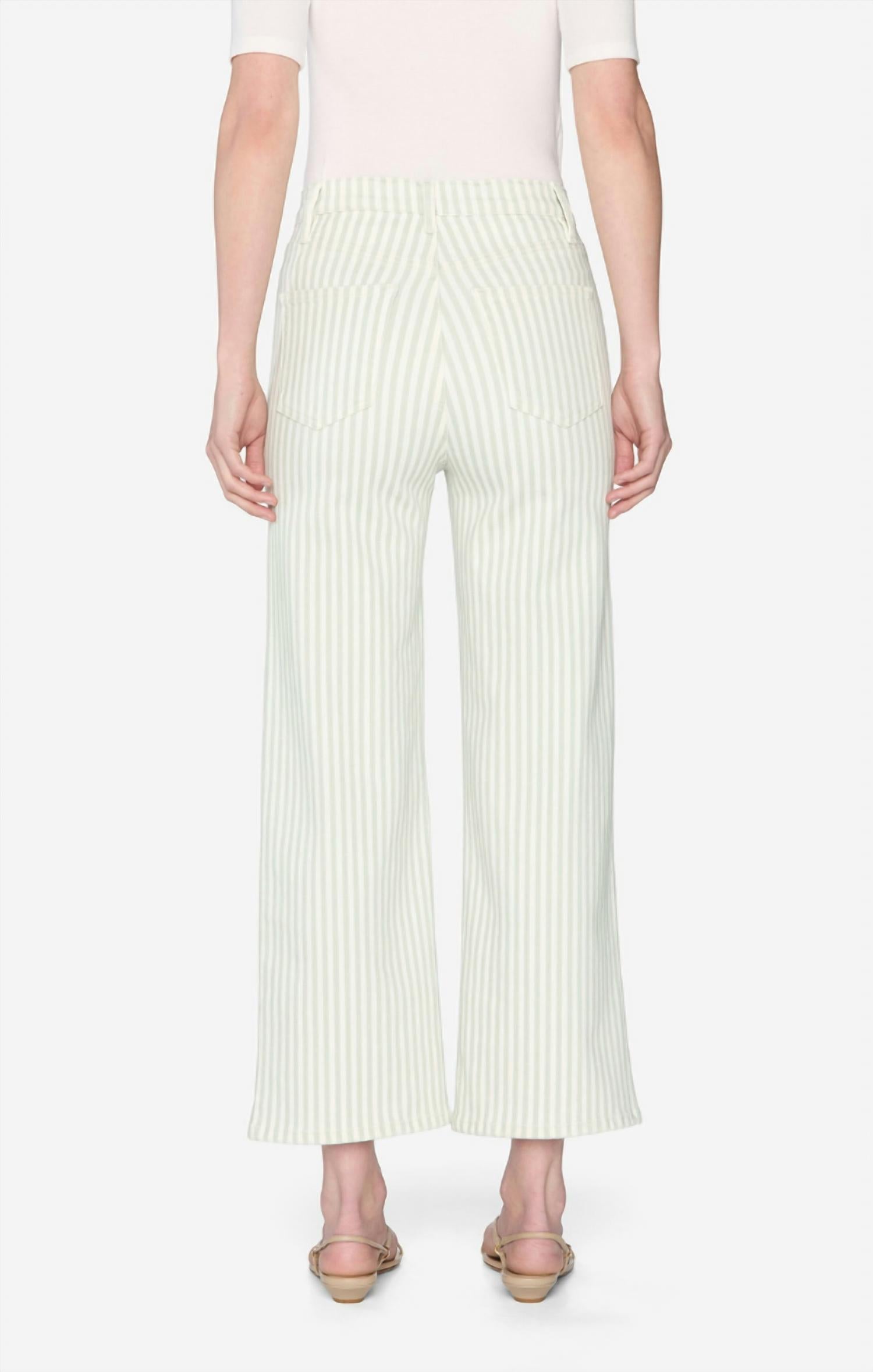 Frame - The Anchor High Rise Subtle Wide Leg Pant