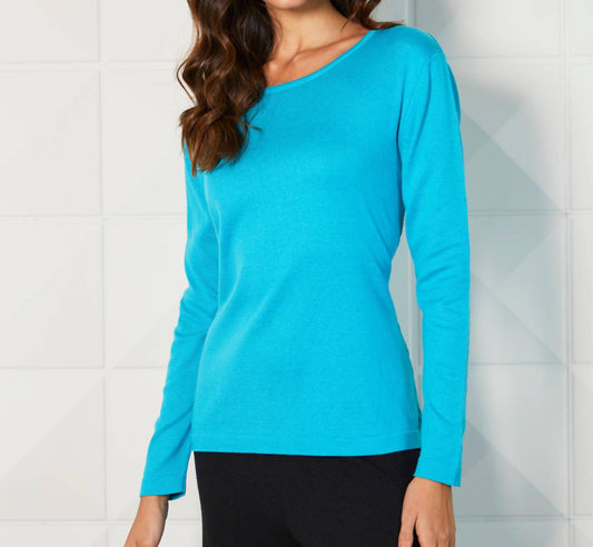 Long Sleeve Scoop Top