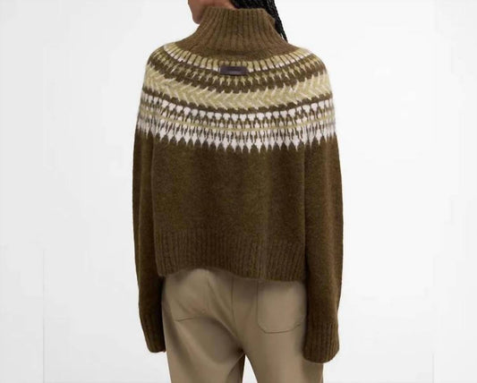 Barbour - Lorrie Fair Isle Roll-Neck Jumper