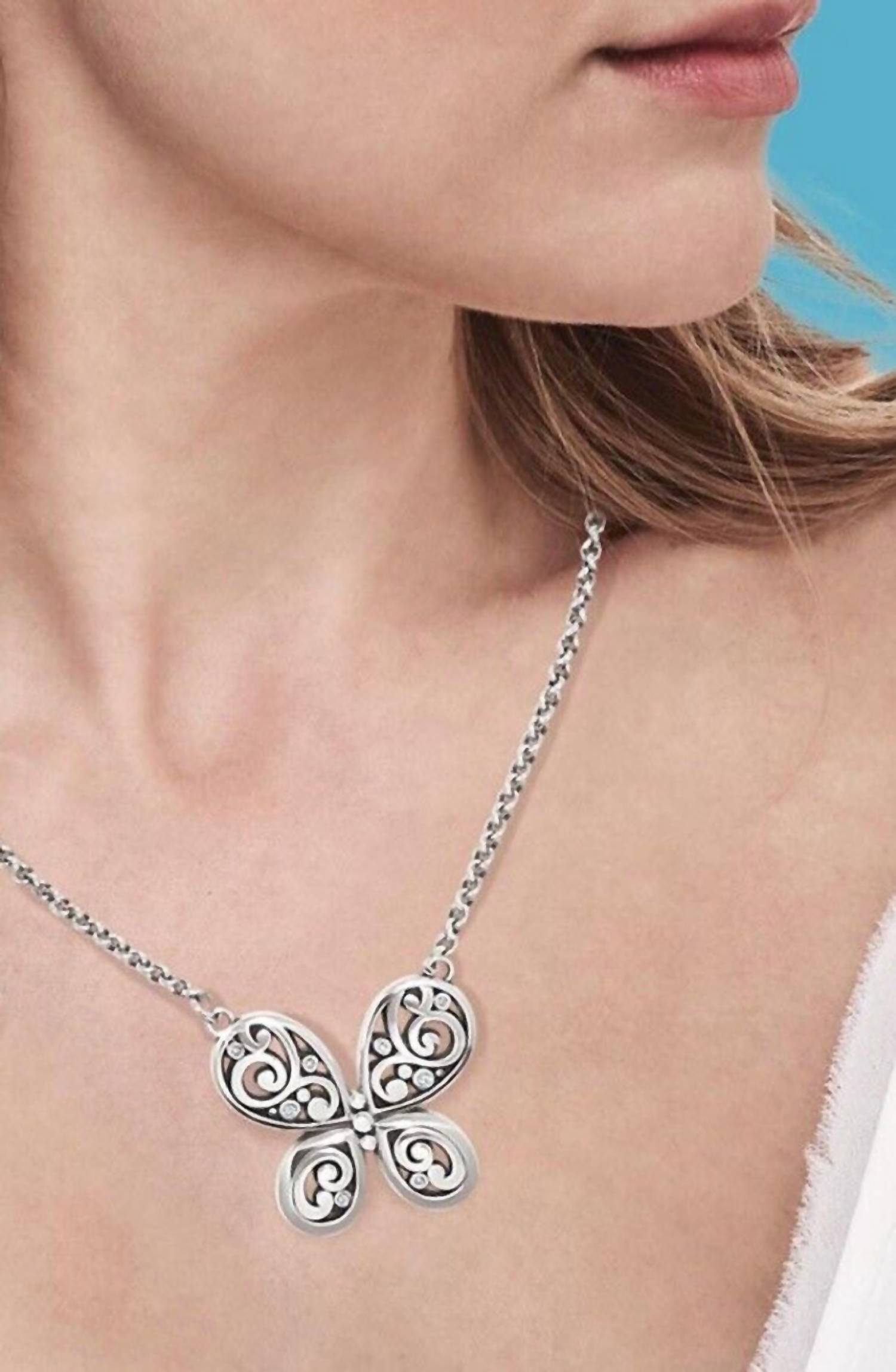 Brighton - Contempo Butterfly Pendant Necklace