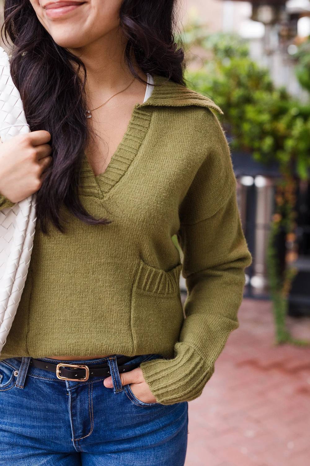 So Me - Cozy Up V-neck Sweater