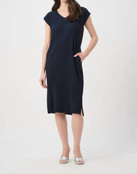 Joseph Ribkoff - Pleated Straight Dress