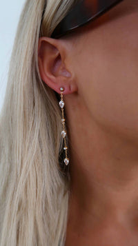 Chansuttpearls - The Sienna Drop Earrings