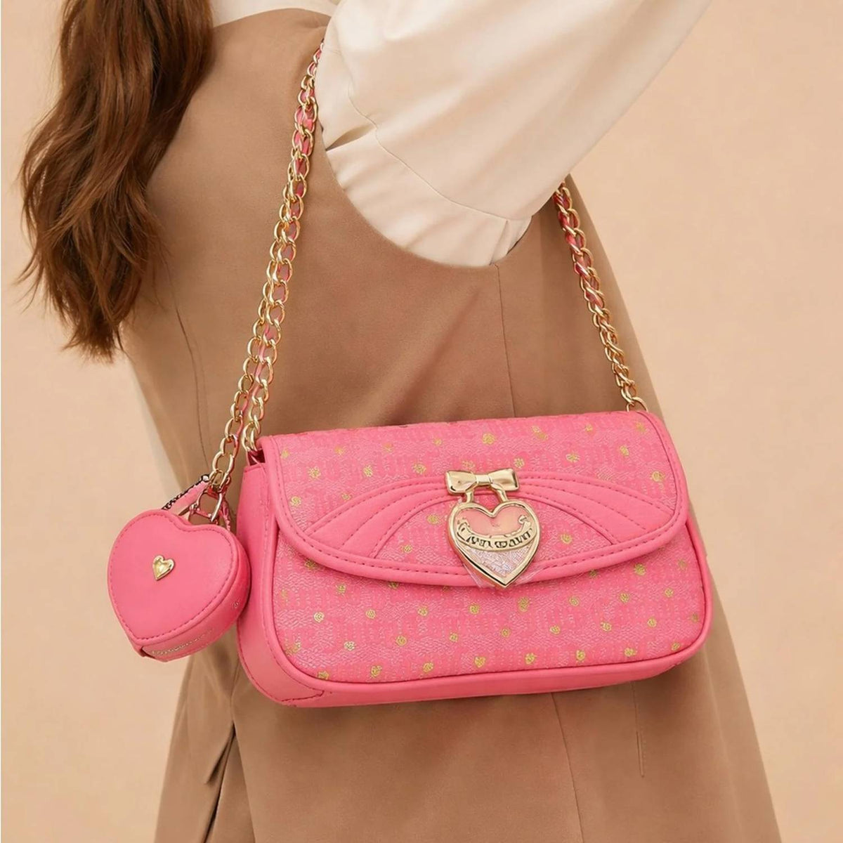 Juicy Couture - Women's Heart-embellished Bag