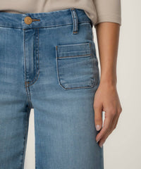 KUT FROM THE KLOTH Meg High Rise With Patch Pockets Jeans in totally - women's jeans - view 4