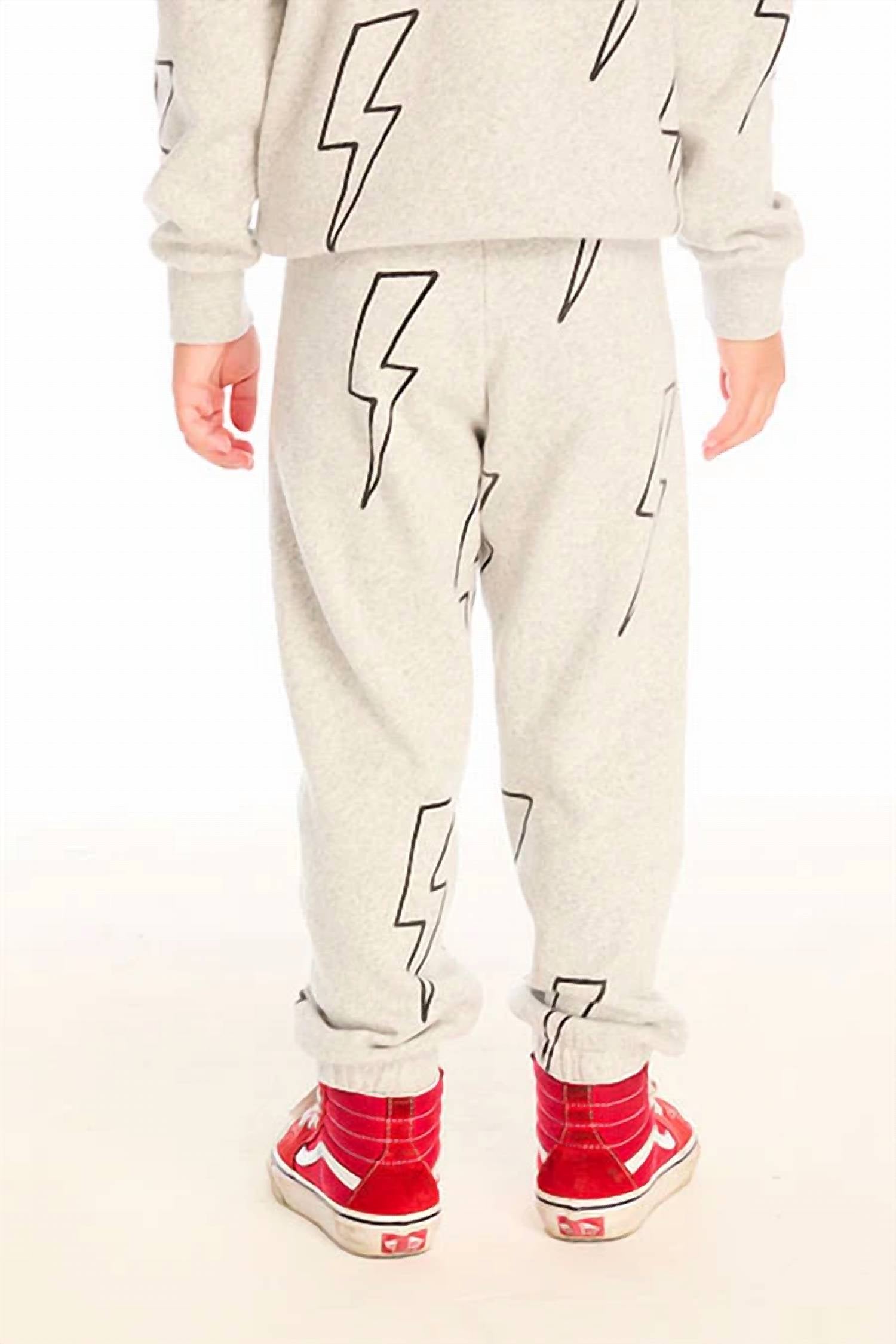 Chaser - Kids' All Over Bolts Pants