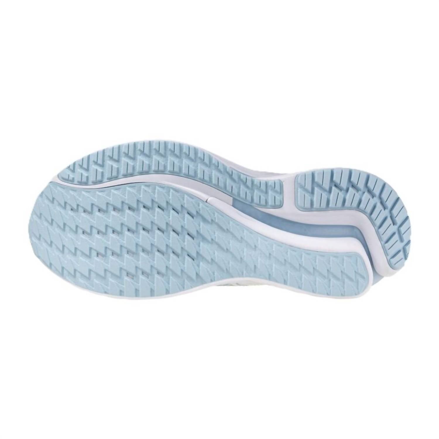 MIZUNO Women's Wave Inspire 21 Running Shoe in white nantucket breeze - women's shoe - view 4