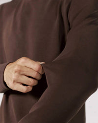 7Diamonds Men's Rev Long Sleeve Tee in bordeaux - men's long sleeve top - alternate view
