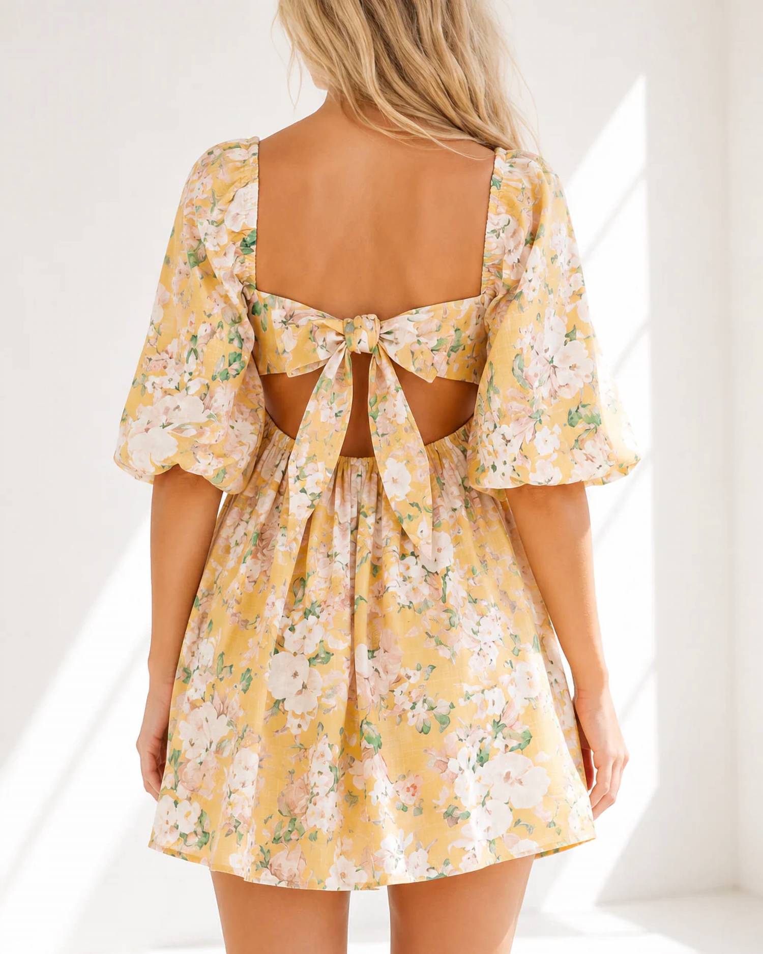 Miss Avenue - Sunkissed Garden Mini Dress