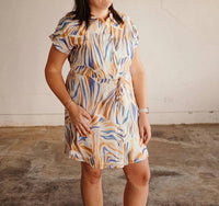 Tribal - Shirt Mini Dress