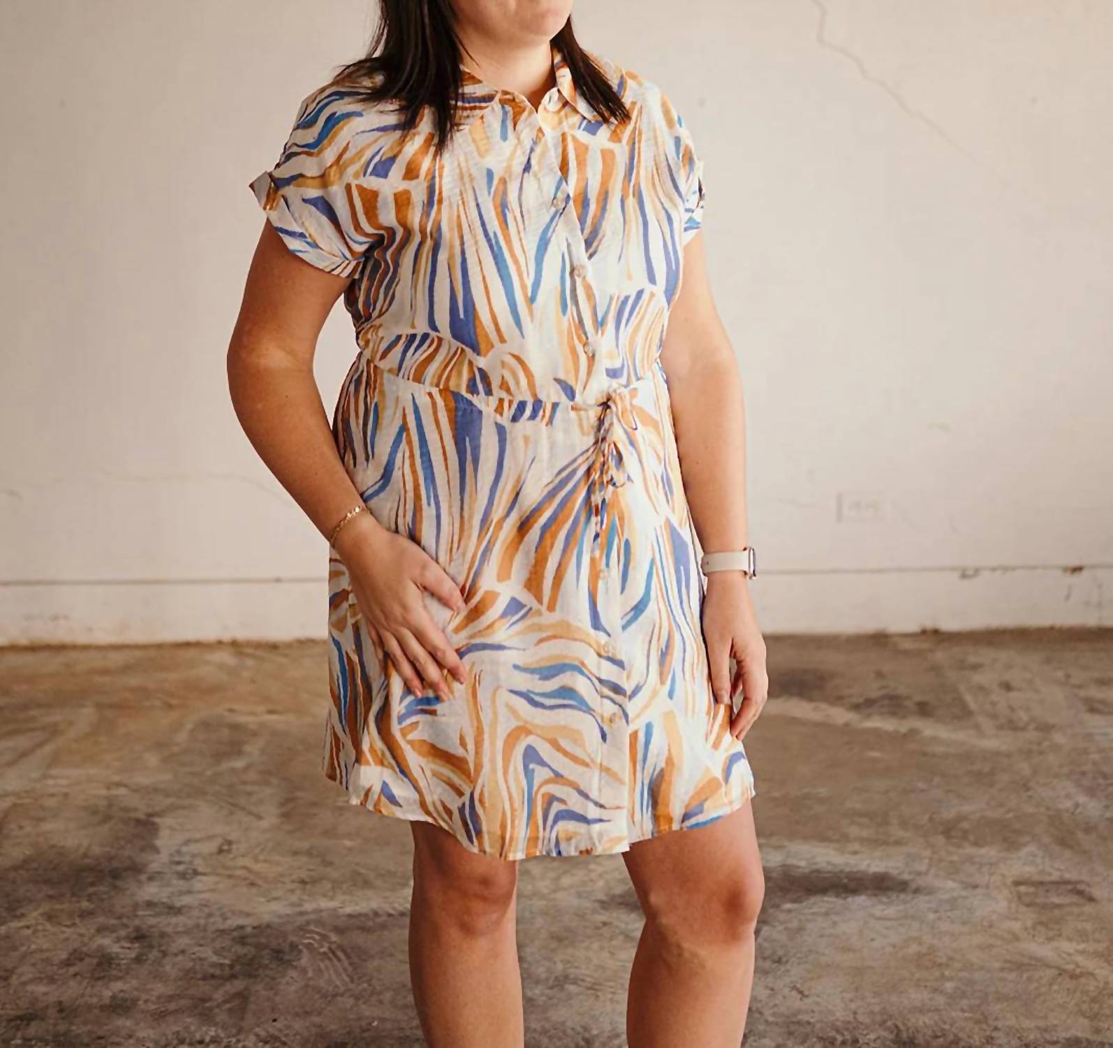 Tribal - Shirt Mini Dress