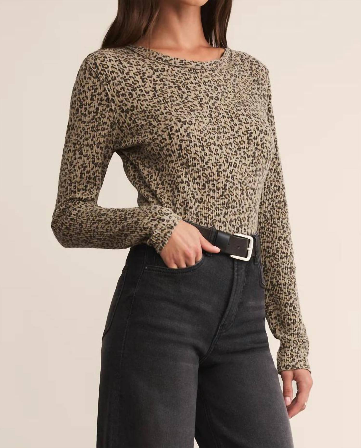 Z Supply - Arlet Animal Mini Thermal Top