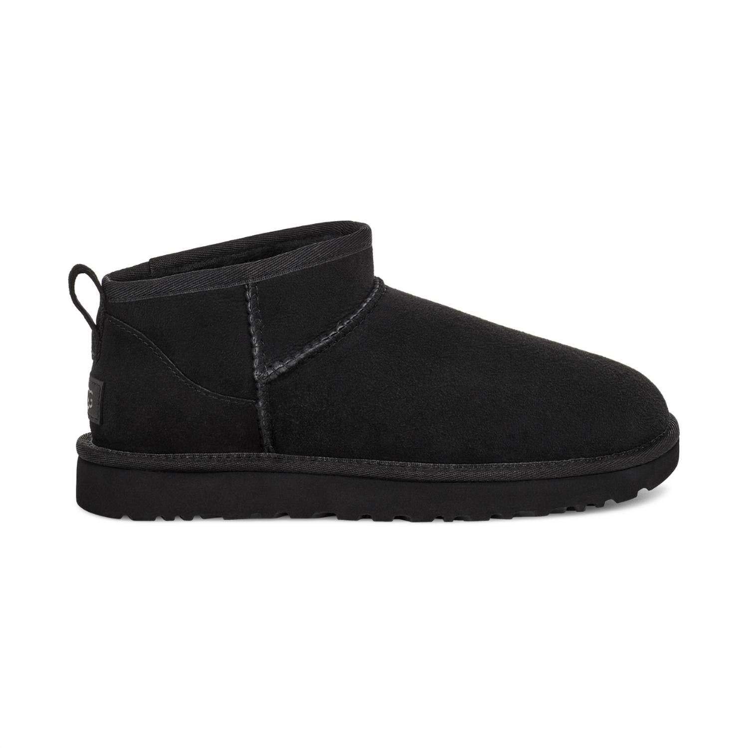UGG Women Classic Ultra Mini Boot in black - women's shoe
