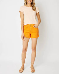 Judy Blue - Fray Hem Shorts