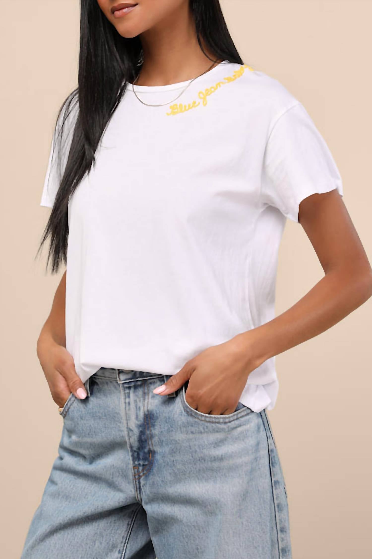Chaser - Women's Blue Jean Baby Top