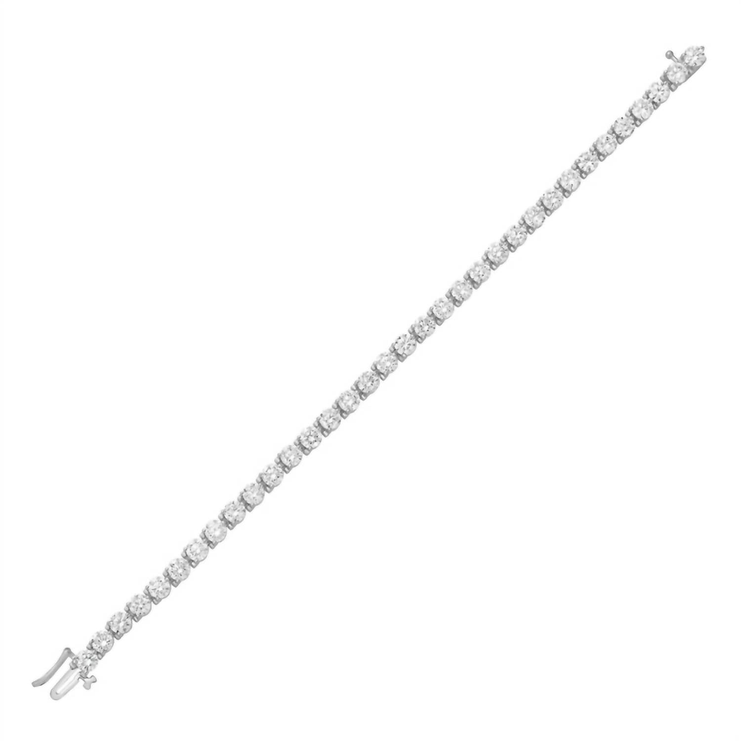 Diana M Jewels - Women's Round Lab-grown Diamond Jewelry Bracelet (1.00 Ct) - Delicate