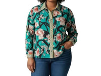 Curate - On Your Team Floral Button Up Top
