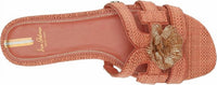 Sam Edelman - Women's Bay Slide Open-toe Slip-on Leather Fashion Flat Sandals