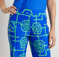 Jude Connally - Trixie Cropped Pant Bamboo Lattice