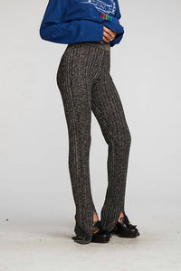 Chaser - Metallic Ribbed Pull-on Pant