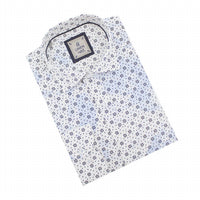 Eight X - Floral Print Linen Shirt