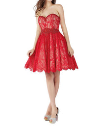Angela & Alison - Short Prom Dress