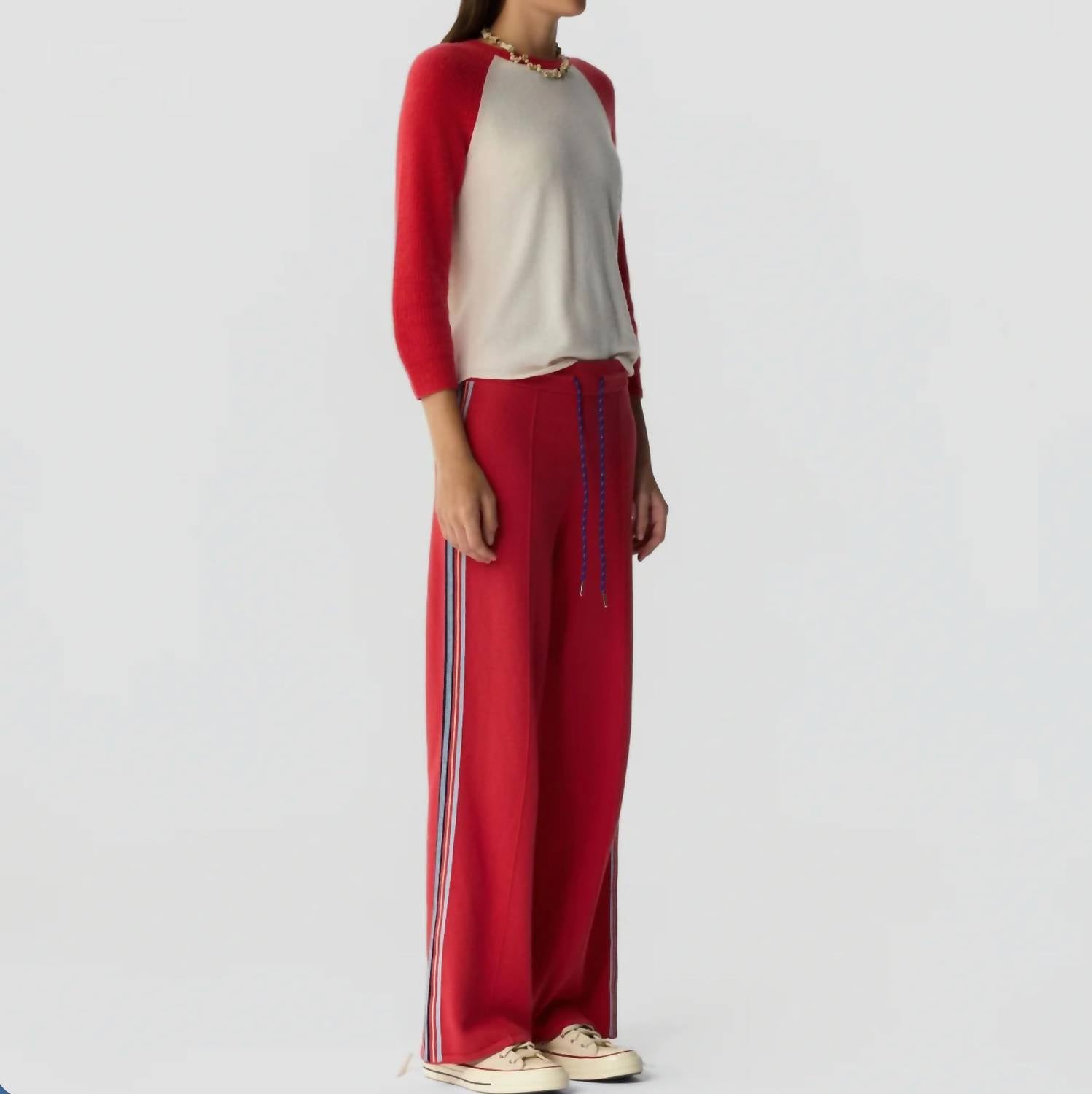Guest In Residence Track Pant in residence track pant in scarlet - women's pants