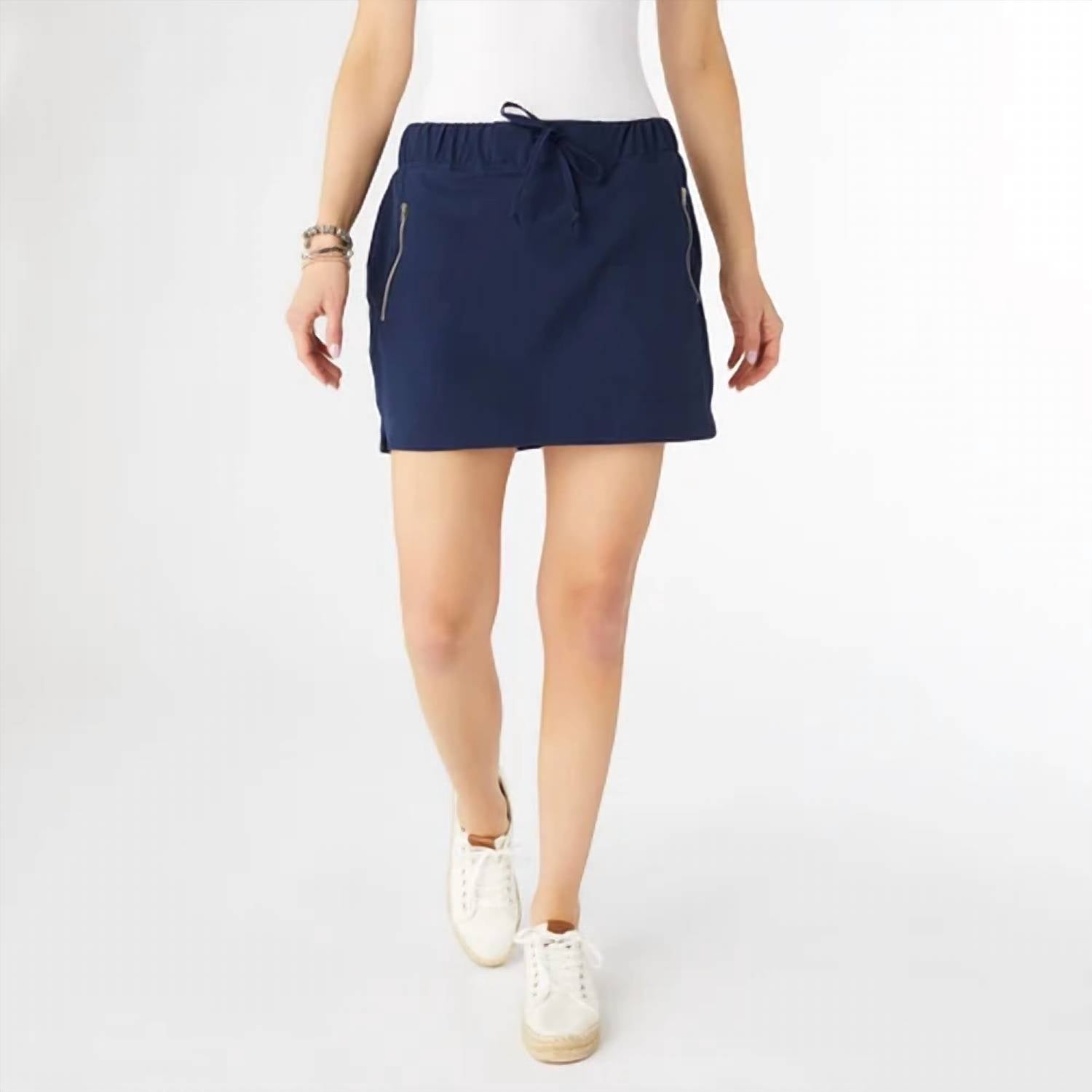 Coco + Carmen - Norah Zipper Pocket Skorts