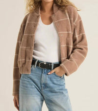 Z Supply - Lex Plaid Bomber Jacket