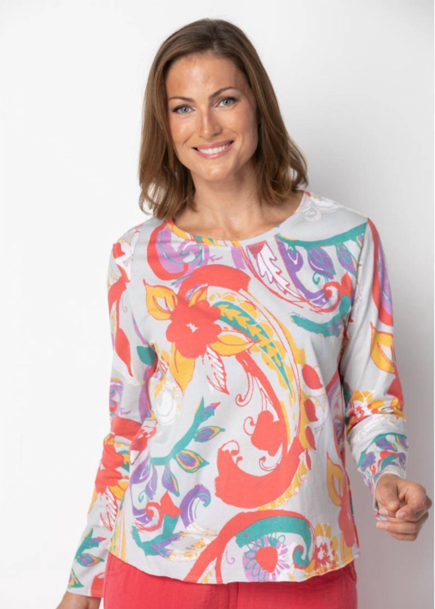 Habitat - Boho Floral Longsleevetop
