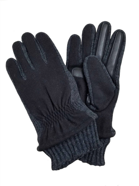 Men's Smarttouch Wool Glove with Knit Cuff Thermaflex