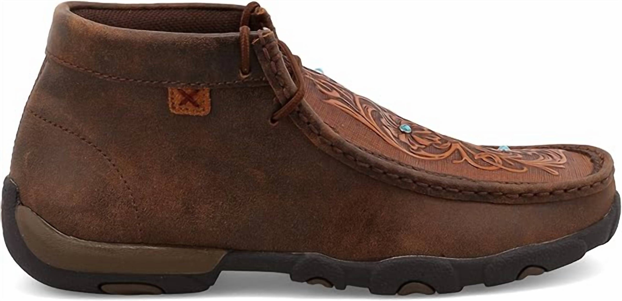 TWISTED X Women's Driving Moccasins in brown - women's shoe - view 4