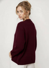 Baevely By Wellmade - 3d Flower Cardigan