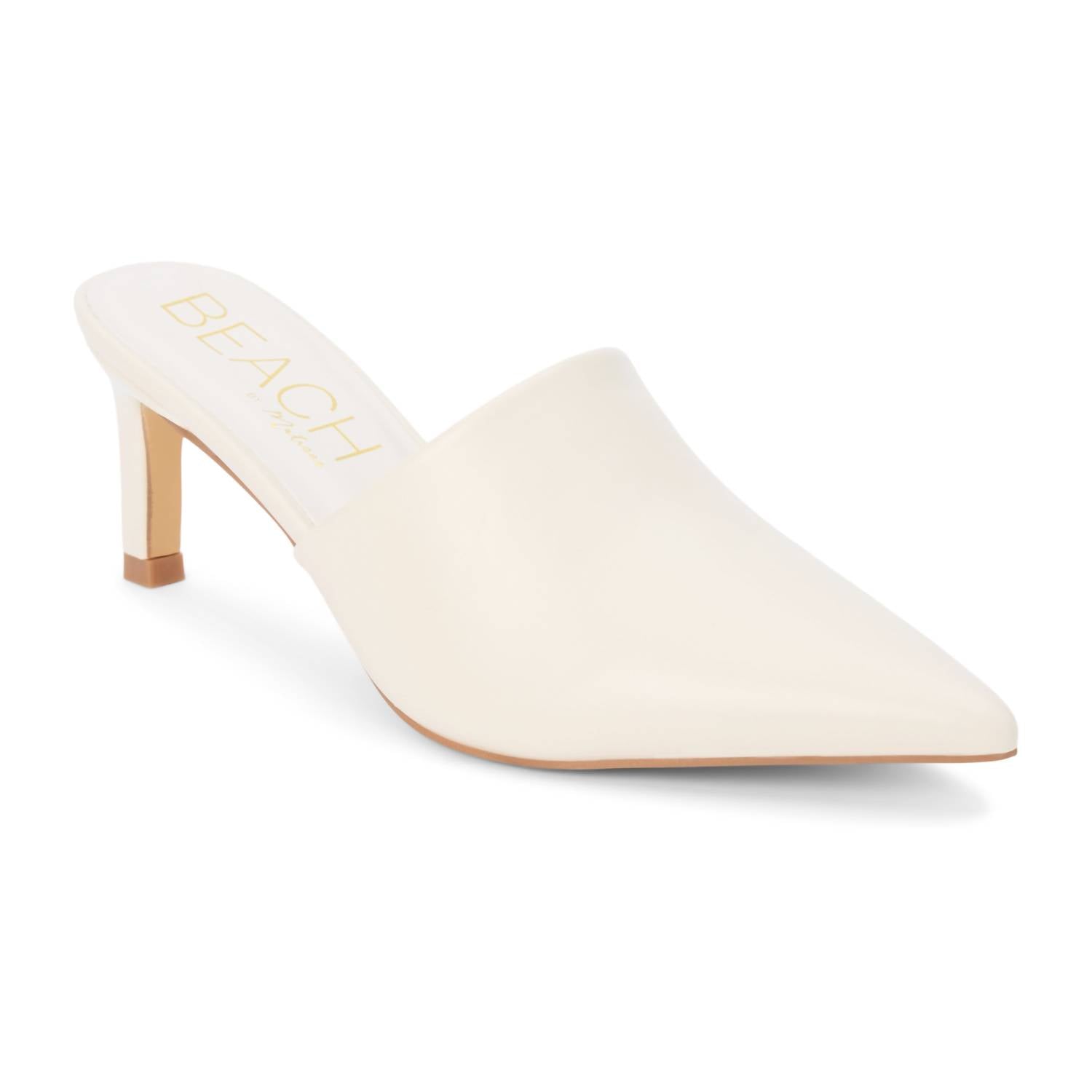Matisse Women's Garrett Heeled Mule in ivory - women's shoe