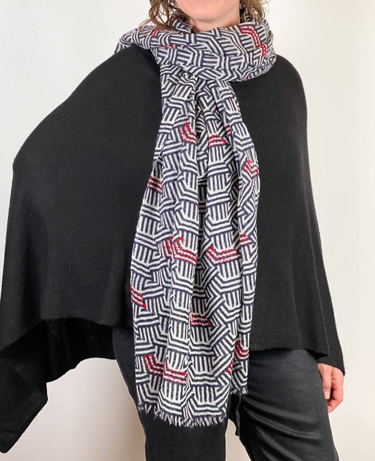 Dolma - Cashmere Boat Neck Poncho