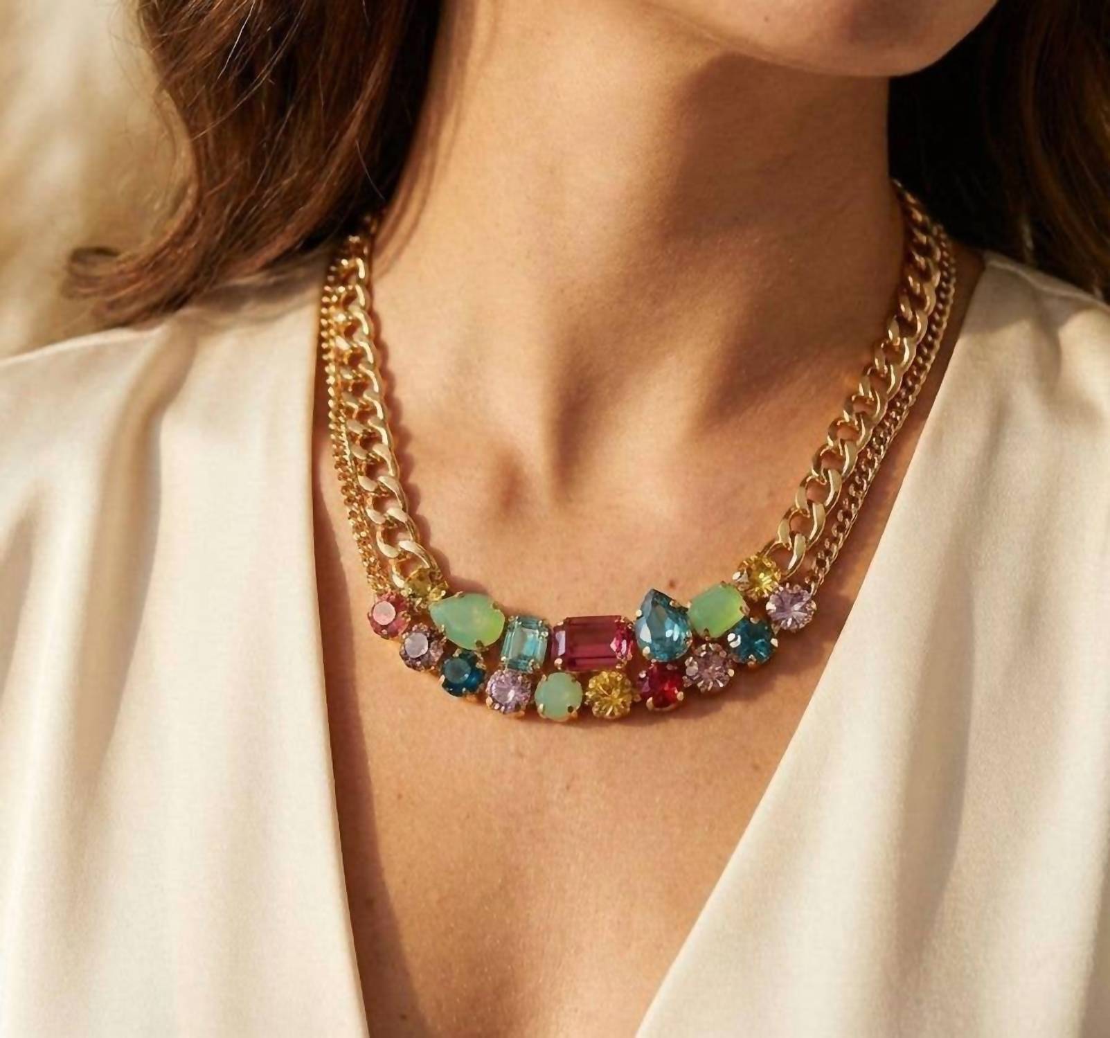 Sorrelli - Women's Moxie Tennis Necklace