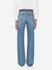Frame - Vertical High Rise Straight Leg Jeans