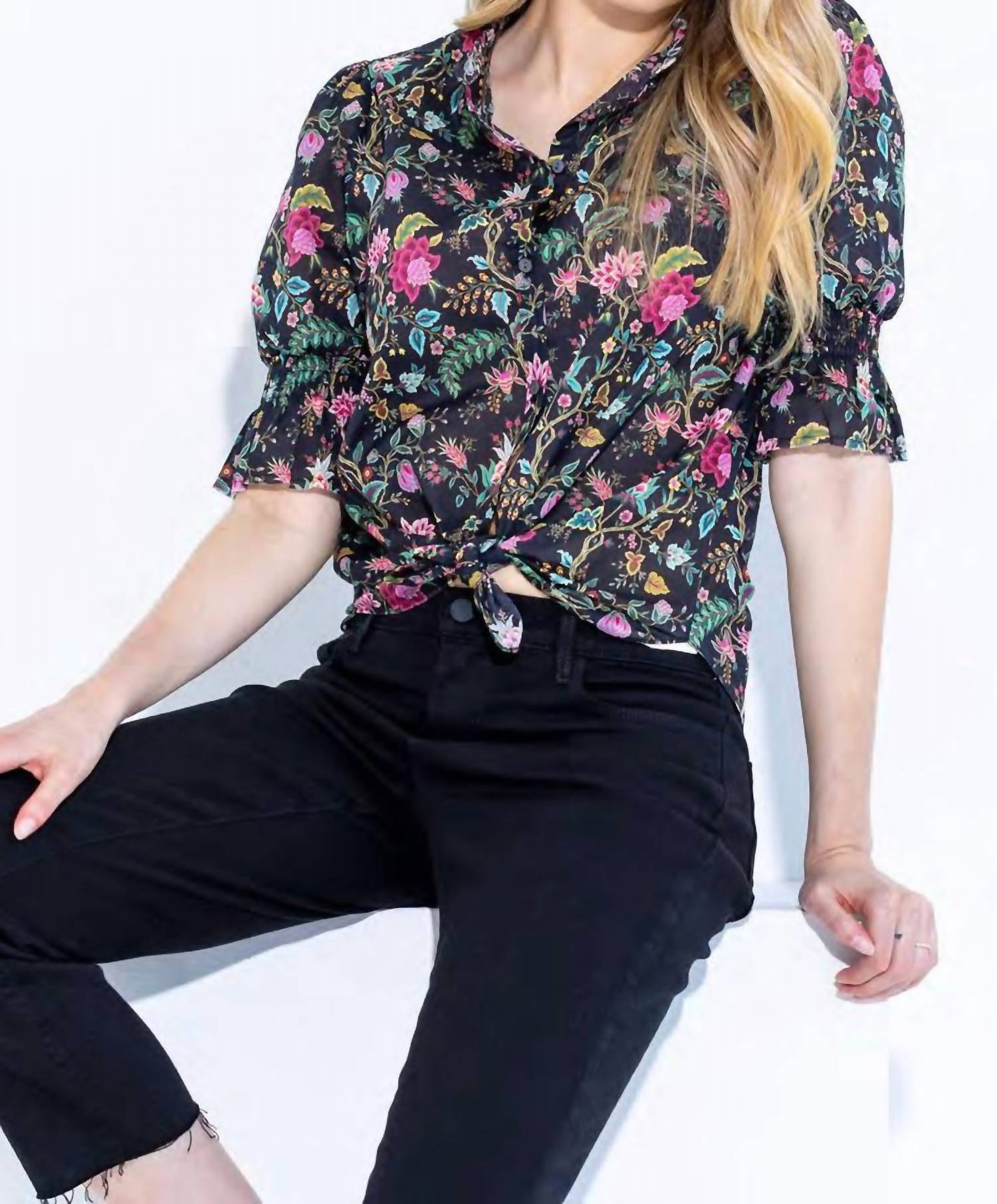 Go By Go Silk - Hannah Cotton Shirt