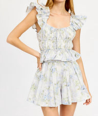 En Saison - Scarlet Top