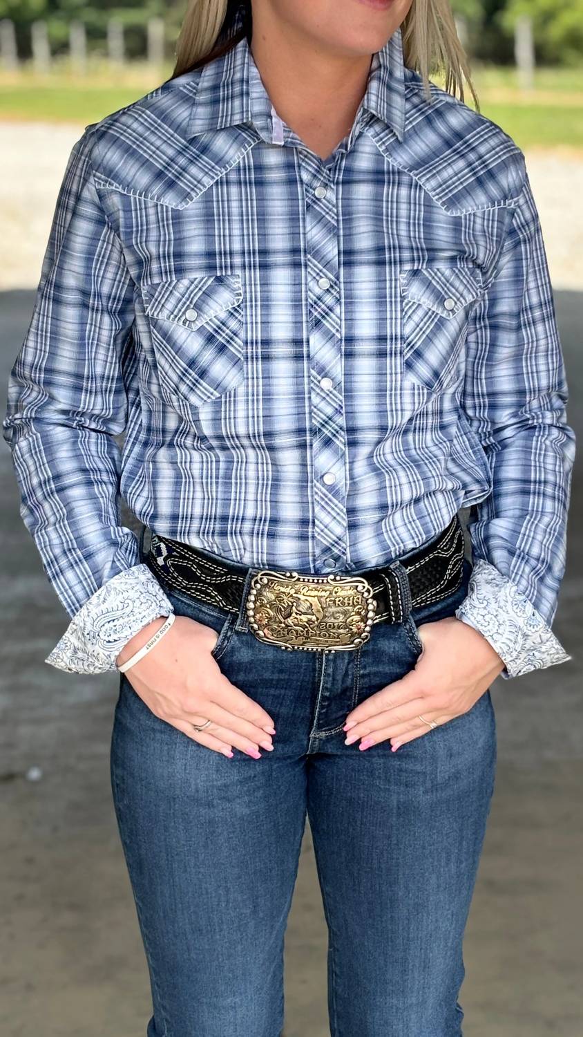 Panhandle - Women's Rough Stock For Her Wester Shirt