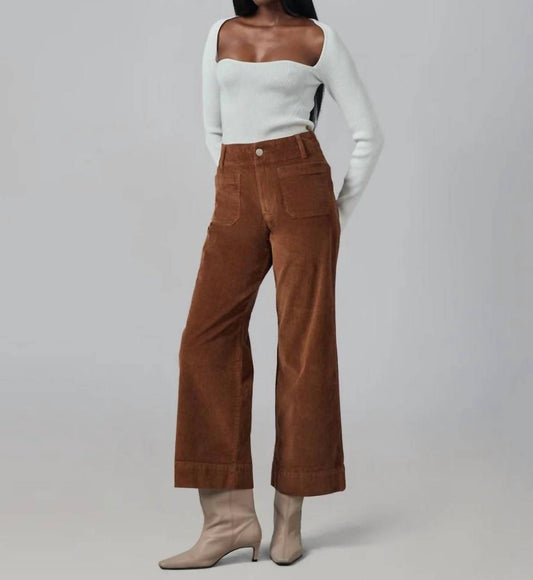 Lola Jeans - High Rise Wide Leg Corduroy Pant