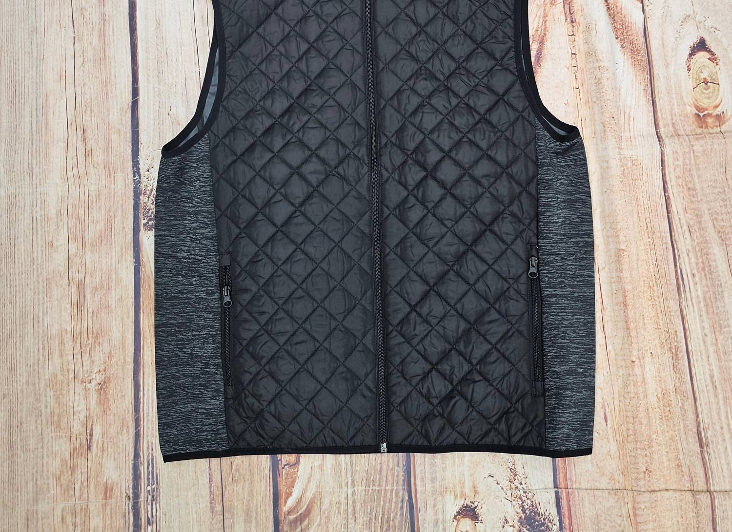 F/X Fusion Men's Quilted Sporty Vest in black - men's item