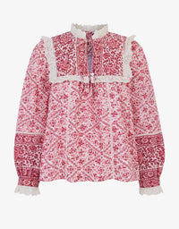 Pink City Prints - Nettie Blouse