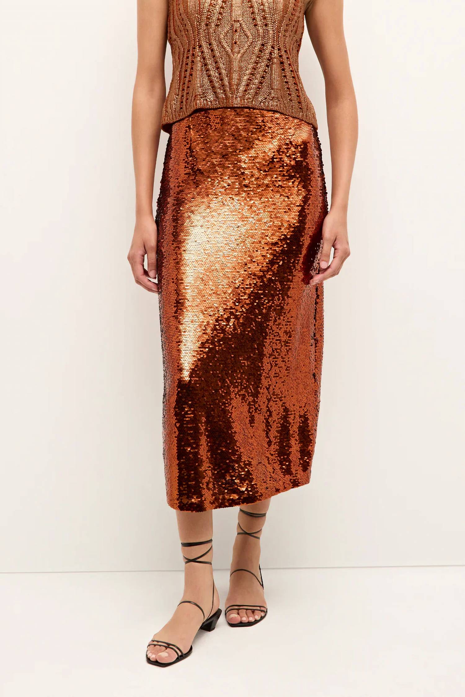 Marie Oliver - Wray Sequin Skirt