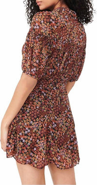 Free People - Bonnie Floral Chiffon Mini Dress