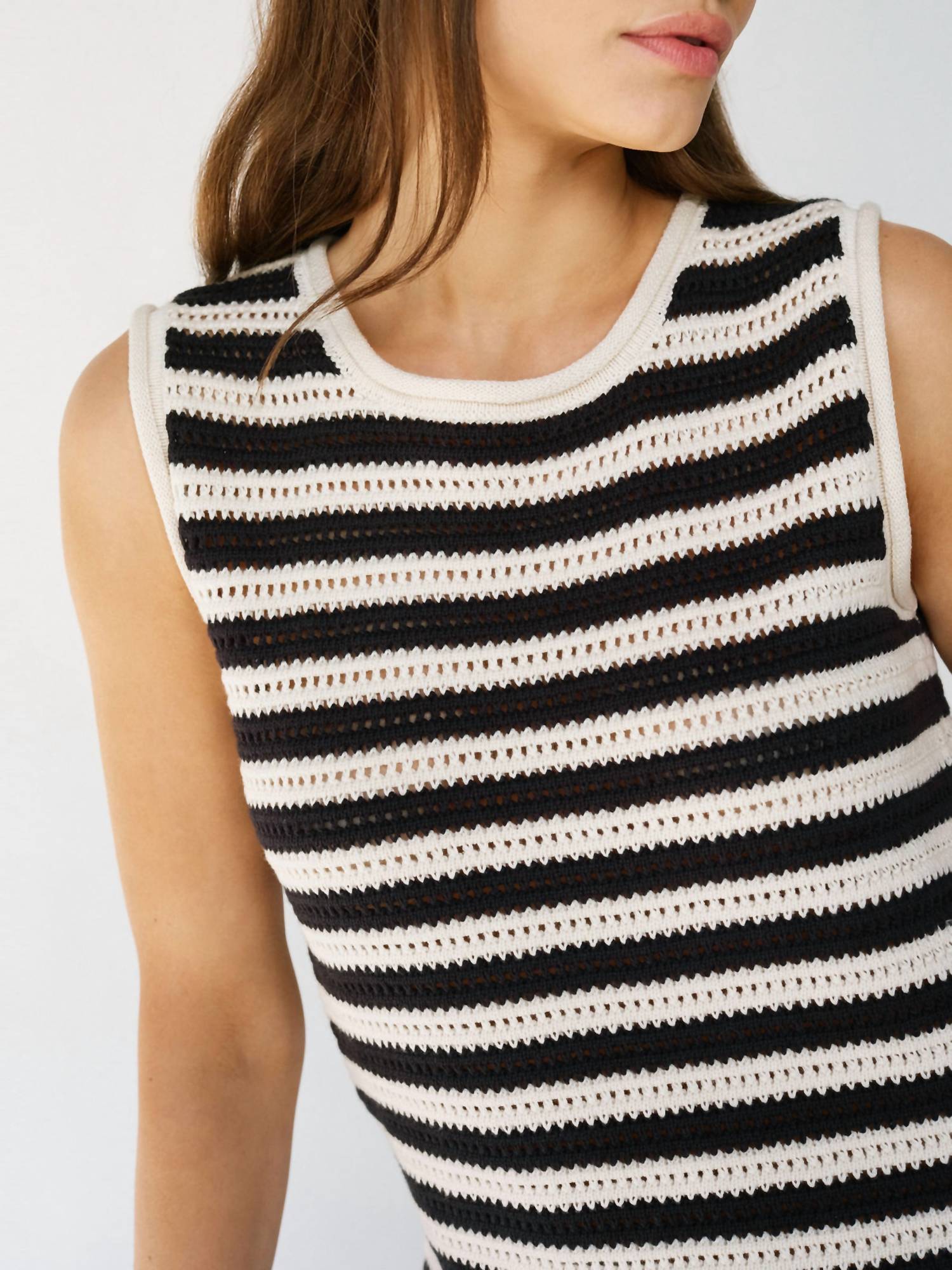 Sanctuary - Crochet Shell Sweater